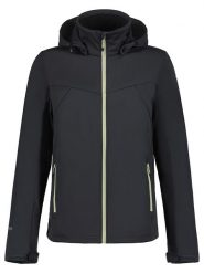 Icepeak Kurtka softshellowa "Biggs" w kolorze antracytowym rozmiar: 46. Czarne kurtki outdoor męskie ICEPEAK, m, bez wzorów, bez kaptura. Za 162.11 zł.