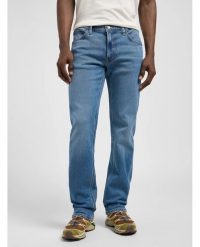 MESKIE SPODNIE LEE DAREN ZIP FLY BALEIGH 112372635. Spodnie materiałowe męskie Lee, bez wzorów, z jeansu. Za 219.99 zł.