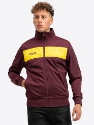 Kurtka z dresu Lonsdale Alnwick. Czerwone kurtki treningowe męskie Lonsdale, xs, bez wzorów, z dresówki, na fitness i siłownię. Za 247.50 zł.