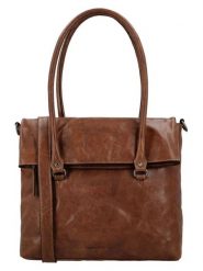 HIDE & STITCHES Skórzana torebka "Westland" w kolorze jasnobrązowym - 36 x 29 x 9 cm rozmiar: onesize. Brązowe torby na laptopa damskie HIDE & STITCHES, bez wzorów, z materiału. Za 401.25 zł.