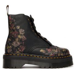 Trapery Dr. Martens. Czarne trapery damskie Dr. Martens, bez obcasa. Za 1,129.00 zł.