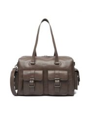 G-Star Raw Torebka EO-LDA8482C Beżowy. Brązowe torebki klasyczne damskie G-Star Raw, bez wzorów, z materiału, bez dodatków. Za 359.99 zł.