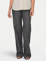 ONLY Spodnie materiałowe Kayle 15324532 Szary Straight Fit. Szare spodnie materiałowe damskie Only, bez wzorów, z materiału. Za 109.99 zł.