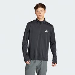 Koszulka Train Essentials Training Long Sleeve. Czarne koszulki męskie z długim rękawem Adidas, l, z materiału. Za 211.90 zł.
