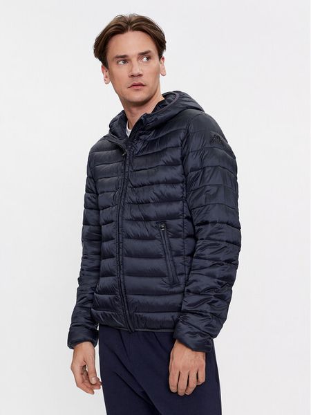 Kappa Kurtka przejściowa Astro 303ZLN0 Granatowy Regular Fit. Niebieskie kurtki męskie Kappa, m, bez wzorów, z syntetyku, bez kaptura. Za 129.99 zł.