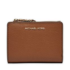 Portfel MICHAEL Michael Kors. Brązowe portfele damskie MICHAEL Michael Kors, bez wzorów. Za 359.99 zł.
