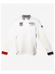 North Sails Koszulka polo w kolorze białym rozmiar: XS. Białe koszulki polo męskie North Sails, xs, bez wzorów, z bawełny, bez ramiączek. Za 217.99 zł.