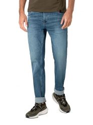 Timezone Dżinsy "EduardoTZ" - Slim fit - w kolorze niebieskim rozmiar: W36/L36. Niebieskie jeansy męskie Timezone. Za 149.31 zł.