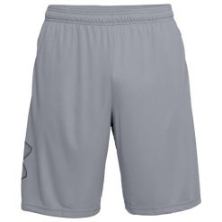 Szorty Under Armour Tech™ Graphic. Niebieskie szorty męskie Under Armour, m, z materiału, na fitness i siłownię. Za 177.12 zł.