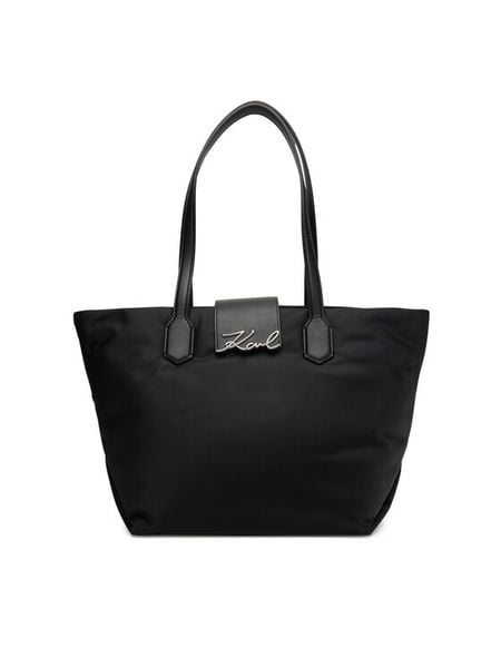 KARL LAGERFELD Torebka A3W30029 Czarny. Czarne torebki klasyczne damskie Karl Lagerfeld, bez wzorów, ze skóry, bez dodatków. Za 669.99 zł.