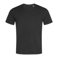Męska Koszulka Clive Crew Neck Relaxed Fit T-shirt. Czarne t-shirty męskie Stedman, m, bez wzorów, bez kołnierzyka. Za 64.99 zł.