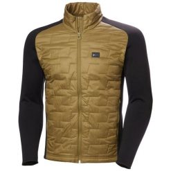 Kurtka turystyczna Helly Hansen Lifa Loft Hybrid. Brązowe kurtki męskie Helly Hansen, m, bez wzorów, z elastanu, klasyczne, bez kaptura. Za 722.95 zł.