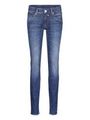 Herrlicher Dżinsy "Touch" - Skinny fit - w kolorze niebieskim rozmiar: W28/L32. Niebieskie jeansy damskie Herrlicher. Za 241.56 zł.
