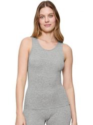 Triumph Wełniany top w kolorze szarym rozmiar: XL. Szare topy damskie Triumph, xl, bez wzorów, z wełny, bez kołnierzyka. Za 96.95 zł.