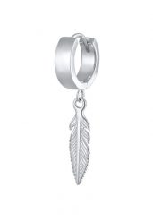 KUZZOI Jednoczęściowy męski krzyżyk kreole ze srebra próby 925 Sterling Silver Biżuteria męska 1 ct Męskie. Szara biżuteria dla mężczyzn KUZZOI, srebrne. Za 207.39 zł.