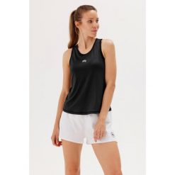 Damska koszulka biegowa Rough Radical Running Singlet. Czarne bluzki sportowe damskie ROUGH RADICAL, m, bez wzorów, bez ramiączek. Za 109.00 zł.