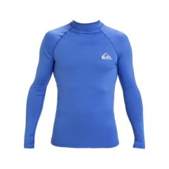 Koszulka surfingowa z długim rękawem UPF 50 dla Mężczyzn EVERYDAY Niebieski. Niebieskie koszulki męskie z długim rękawem Quiksilver, m, z elastanu. Za 159.99 zł.