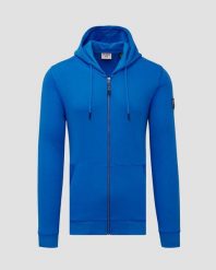 Bluza męska Dolomite Gard niebieska. Niebieskie bluzy z kapturem męskie Dolomite, l, z bawełny. Za 263.00 zł.