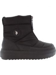 U.S. Polo Assn. Botki w kolorze czarnym rozmiar: 37. Czarne botki damskie U.S. Polo Assn., bez obcasa, na platformie, bez zapięcia. Za 236.05 zł.