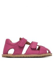 Froddo Sandały Barefoot Flexy Avi G3150263-7 S Różowy. Czerwone sandały dziewczęce Froddo, ze skóry, bez zapięcia. Za 339.99 zł.