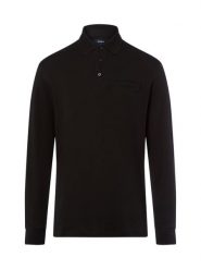 James koszulka polo z długim rękawem Mężczyźni Bawełna czarny, L. Czarne koszulki męskie z długim rękawem James, l, z bawełny. Za 129.95 zł.
