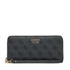 Portfel Guess. Szare portfele damskie Guess, z aplikacjami. Za 229.99 zł.