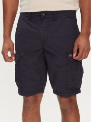 Napapijri Szorty materiałowe Noto 2.0 NP0A4HOQ Granatowy Regular Fit. Niebieskie szorty męskie Napapijri, bez wzorów, z bawełny. Za 399.99 zł.