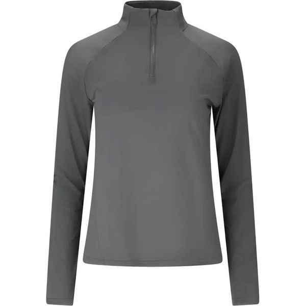 Sweter damski Athlecia Grina V2. Szare swetry klasyczne damskie Athlecia, uniwersalny, z materiału, bez kołnierzyka. Za 173.00 zł.