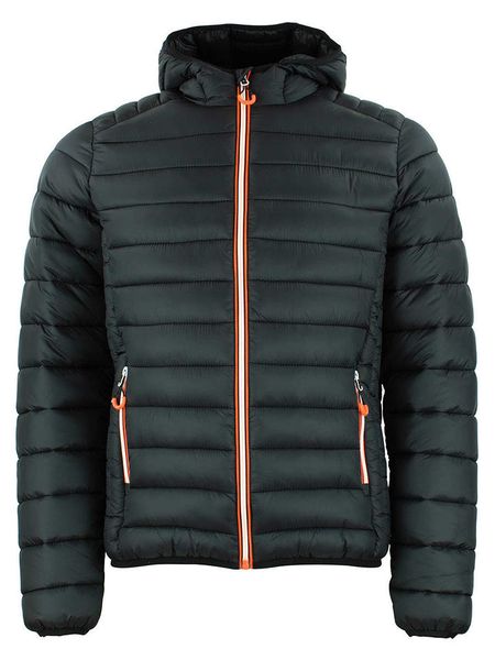 Peak Mountain Kurtka pikowana "Caen" w kolorze czarnym rozmiar: M. Czarne kurtki męskie Peak Mountain, m, bez wzorów, bez kaptura. Za 236.05 zł.