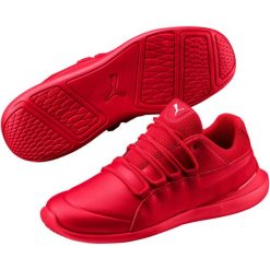 Buty sportowe męskie Puma Scuderia Ferrari Evo Cat. Czerwone buty sportowe na co dzień męskie Puma, z materiału, bez zapięcia. Za 290.00 zł.