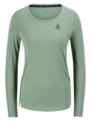 Odlo Koszulka funkcyjna "Zeroweight Chill" w kolorze zielonym rozmiar: M. Zielone bluzki sportowe damskie Odlo, m, bez wzorów, z materiału, bez ramiączek. Za 184.89 zł.