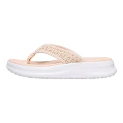 HeyDude Damskie Japonki Tide Flip. Białe klapki damskie Hey dude, bez wzorów, z materiału, bez obcasa. Za 219.00 zł.