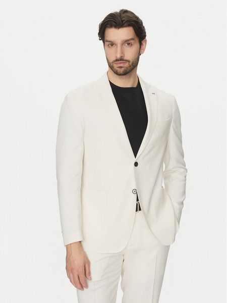 Michael Kors Marynarka MK0SB01067 Écru Regular Fit. Marynarki męskie Michael Kors, bez wzorów, z syntetyku. Za 839.00 zł.