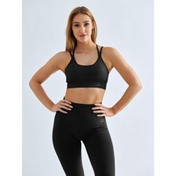 Stanik fitness cardio BeShaped Shape Up regulowany. Zielone biustonosze sportowe damskie BESHAPED, bez wzorów. W wyprzedaży za 135.15 zł.