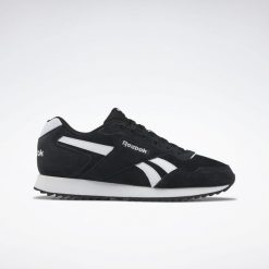 Buty męskie REEBOK GLIDE RIPPLE 100010352 czarne sportowe skóra 40,5. Czarne buty sportowe na co dzień męskie Reebok, ze skóry, bez zapięcia. Za 319.00 zł.