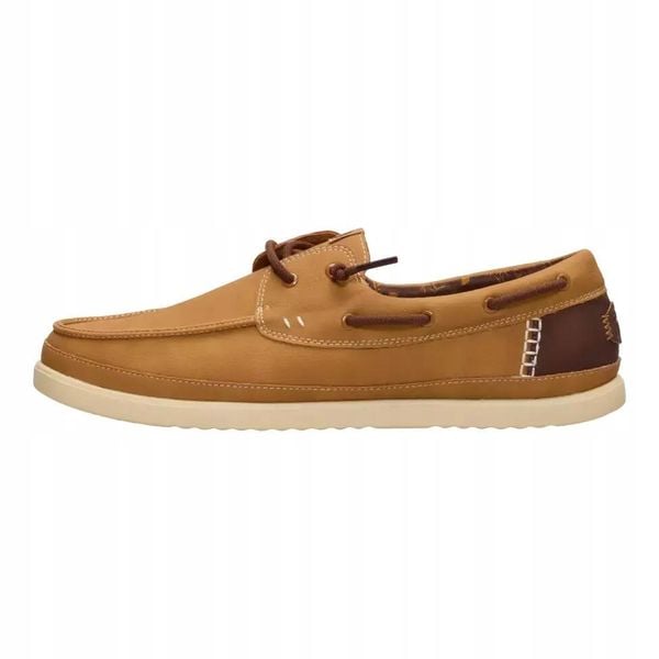 HeyDude Męskie Lekkie Buty Mokasyny Boat Shoes Harbor Lo Classic 40|. Brązowe mokasyny męskie Hey dude, z materiału. Za 359.00 zł.