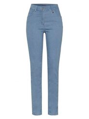 Relaxed by TONI Dżinsy - Slim fit - w kolorze niebieskim rozmiar: W46. Niebieskie jeansy damskie Relaxed by TONI, z podwyższonym stanem. Za 152.99 zł.