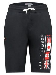 Geographical Norway Bermudy dresowe "Paurant" w kolorze czarnym rozmiar: XL. Czarne szorty męskie Geographical Norway, bez wzorów, z dresówki. Za 73.99 zł.