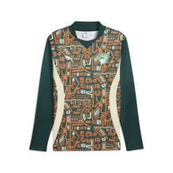 Męska przedmeczowa bluza z długim rękawem Wybrzeże Kości Słoniowej 2025 PUMA. Brązowe bluzy bez kaptura męskie Puma, m. Za 349.00 zł.