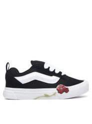 Vans Tenisówki Knu Skool Rose VN000Z9UBZW1 Czarny. Czarne buty sportowe dziewczęce Vans, bez wzorów, ze skóry, bez zapięcia. Za 299.99 zł.