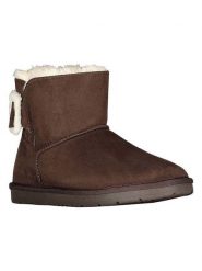 Geographical Norway Botki zimowe "Oneige" w kolorze brązowym rozmiar: 36. Brązowe botki damskie Geographical Norway, na zimę, z futra, bez obcasa, bez zapięcia. Za 121.99 zł.