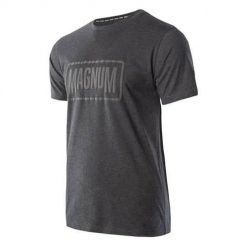 Koszulka treningowa męska Magnum Essential. Szare t-shirty sportowe męskie MAGNUM, m, bez ramiączek, do piłki nożnej. Za 72.58 zł.