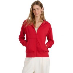 Bluza damska 4F F1763 czerwona 4FWMM00TSWSF1763 062S. Czerwone bluzy bez kaptura damskie 4f, s. Za 119.00 zł.