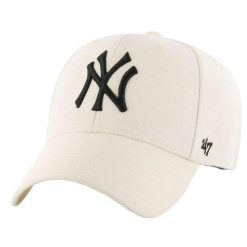 Czapka Z Daszkiem MLB New York Yankees. Brązowe czapki męskie 47 Brand, bez wzorów. Za 158.99 zł.