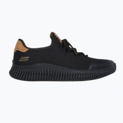 Buty męskie SKECHERS Bobs Sport Geo City Dapper. Czarne buty fitness męskie Skechers, na fitness i siłownię. Za 229.99 zł.