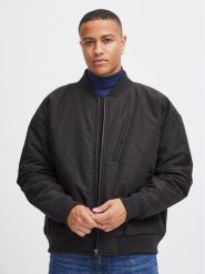 Blend Kurtka bomber 20716181 Czarny Regular Fit. Czarne kurtki męskie Blend, m, bez wzorów, z bawełny, bez kaptura. Za 289.99 zł.