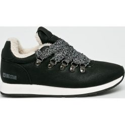 Big Star - Buty. Czarne buty sportowe na co dzień damskie Big Star, bez wzorów, z materiału. W wyprzedaży za 79.90 zł.