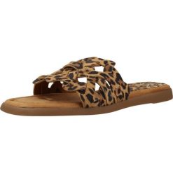 Sandały UNISA CLERY LKD Nadruk zwierzęcy. Sandały damskie Unisa, bez wzorów, ze skóry, bez obcasa. Za 387.99 zł.