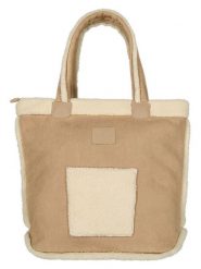 Barts Shopper bag "Ucko" w kolorze beżowym rozmiar: onesize. Brązowe shopper bag damskie Barts, bez wzorów, z bawełny, bez dodatków. Za 139.20 zł.
