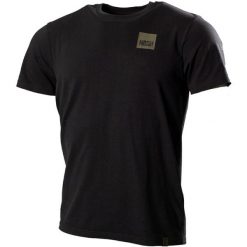 Koszulka Wędkarska Nash Make It Happen T Shirt Box Logo Black. Czarne t-shirty męskie Nash, s, bez wzorów, bez kołnierzyka. Za 99.99 zł.
